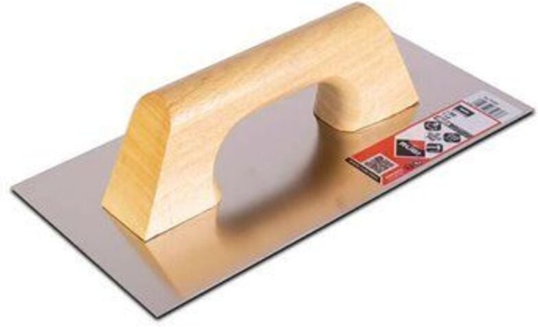 Rubi - Edelstahl Kelle 30cm. Holzgriff geschlossen 65960