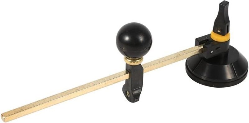 40 cm / 15,7 Zoll max. runder Durchmesser, verstellbarer Kompasstyp, Glaskreisschneider für Spiegel, Fliesen, Mosaik, 1 ...