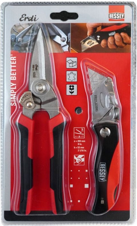 Thumbnail - Bessey Aktionset Combi.Schere D52-2 und Klappmesser DBKPH