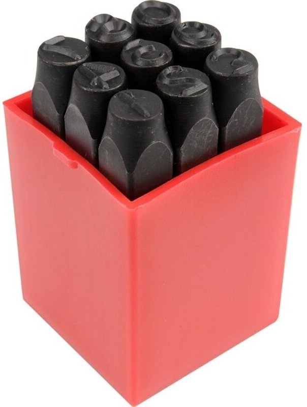 Yato - Digitale Nummerierungsmarker 8 mm, Set. 9 Stk. YT-6855