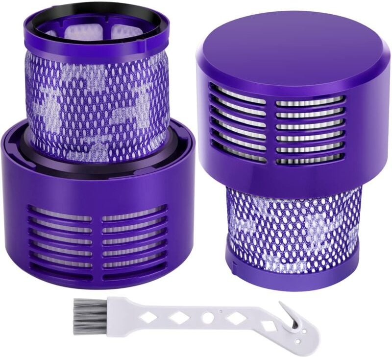 Filter für Dyson V10 SV12, 2 Ersatzfilter für Dyson V10 SV12 Cyclone Series Staubsauger, V10 Absolute Animal Motorhead T...