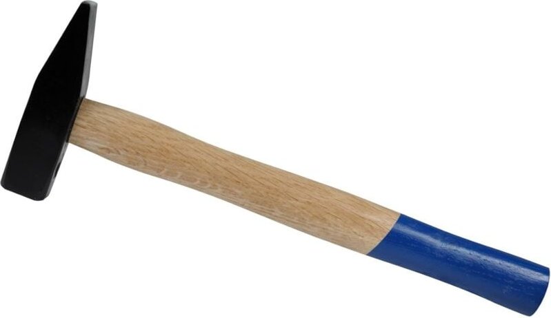 SW-Stahl 50105L Schlosserhammer 500g I Hammer mit Holzgriff aus Esche I Hammer Werkzeug mit vergossenem Ringkeil I Hamme...