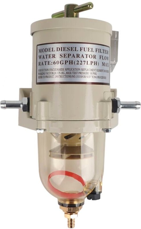 Thumbnail - Wasserabscheider, 500FG-Automotor Dieselkraftstofffilter-Wasserabscheider mit Schraubendichtung - Ej.life