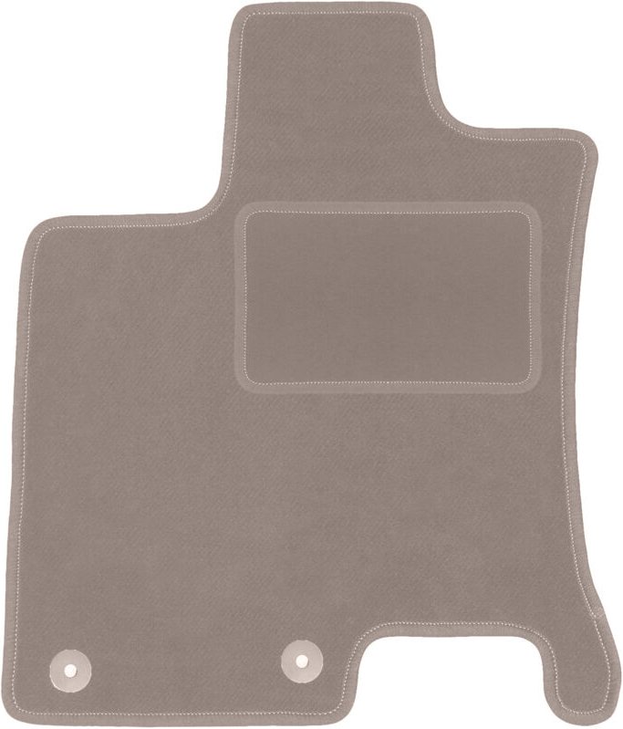 Beige Fahrermatte für: Nissan Qashqai +2 Crossover (2008-2013)