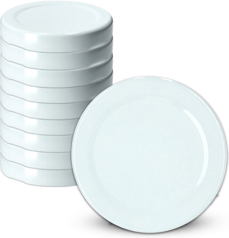 Deckel fi58 10er Pack weiß - Kadax