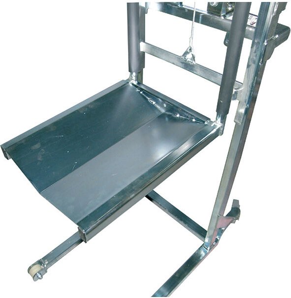 Wagen mit Kippvorrichtung für Spulen - Tragfähigkeit 150kg - Lenkrollen - 300707/PB