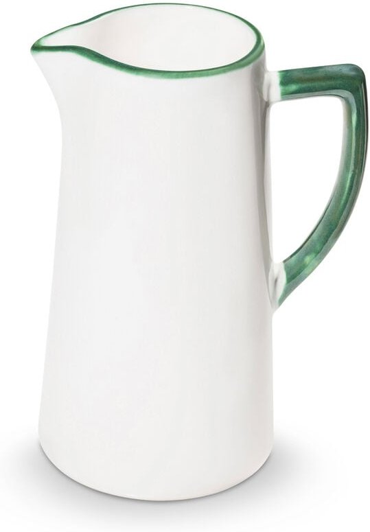 Gmundner Keramik - Grüner Rand, Wasserkrug 1,2 Liter