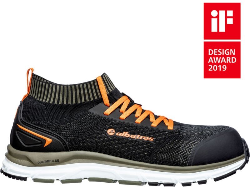 ULTIMATE IMPULSE grün LOW S1P ESD HRO SRA - Sicherheitsschuhe - schwarz/grün 41