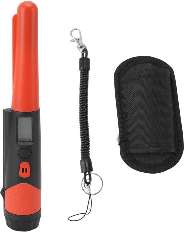Thumbnail - Jeffergarden - Metalldetektor Pinpointer IP66 Wasserdichter Hand-Pinpointer-Stab mit LCD-Bildschirm für die Schatzsuche ...