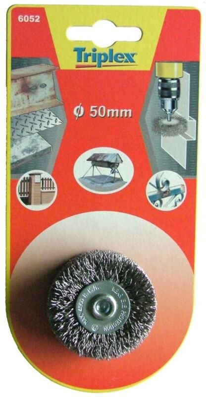 TIVOLY Rundbohrbürste für Metall, Durchmesser 50 mm Tivoly