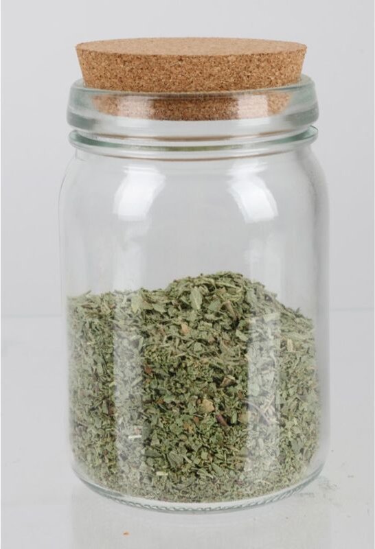 12x Vorratsglas 210ml mit Korkdeckel, zum Einmachen und Einwecken von Gurken, Vorratsgefäß, Frischhalten, Behälter zur A...