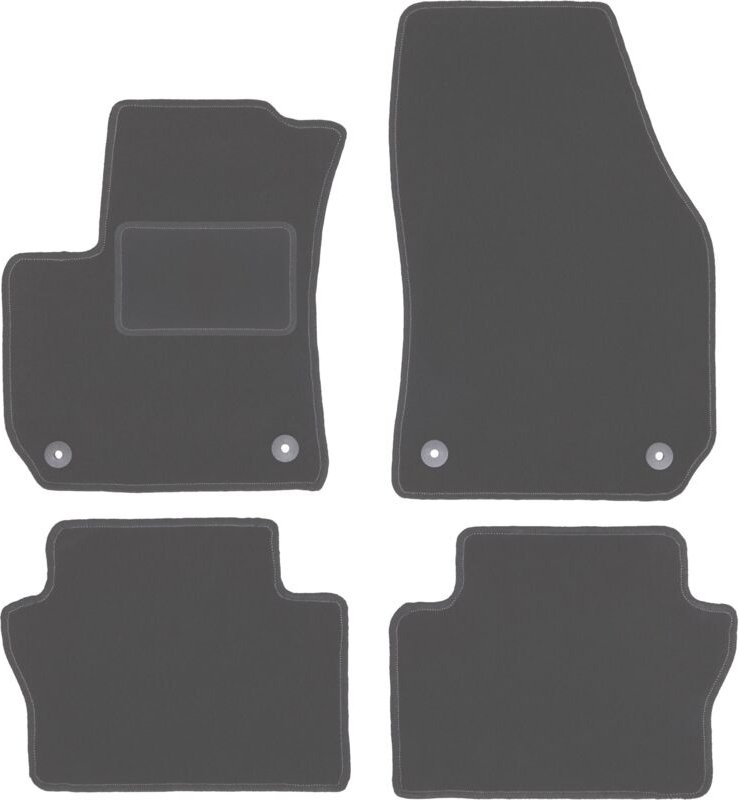 Graphit-Fußmatten für: Opel Zafira B Minivan (2005-2014)