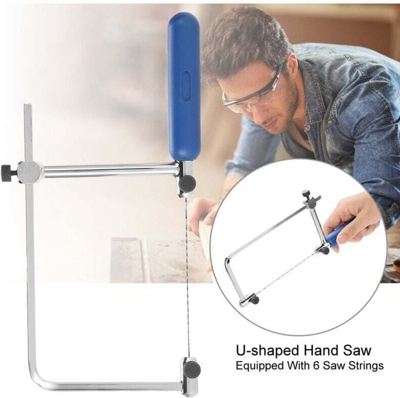 U-förmiger Sägerahmen mit 6 verstellbaren Spiralsägeblättern (ASB500)