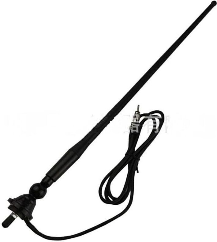 YMYNY Wasserdichte AM-FM-Radioantenne, IP66-Marineantenne, Autoempfänger, flexibler Gummi. Antenne für Auto, LKW, Boot, ...