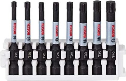 Professional Set De 8 Bits De Screwdriver Impact Control (Pick And Click, Schlagbohrer-Aufsatz De) - Bosch