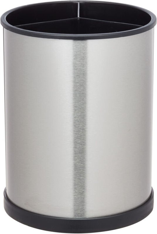 masterclass KitchenCraft Drehbarer Küchenutensilienhalter, 18,5 x 14 cm-Edelstahl-Effekt, Silver