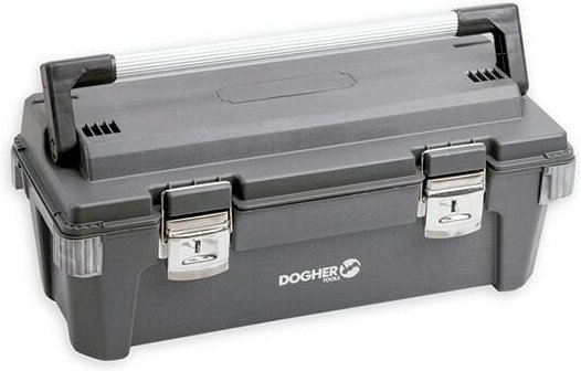 Kunststoffbox, doppelter Metallverschluss (650 x 275 x 265 mm) Dogher 050-007