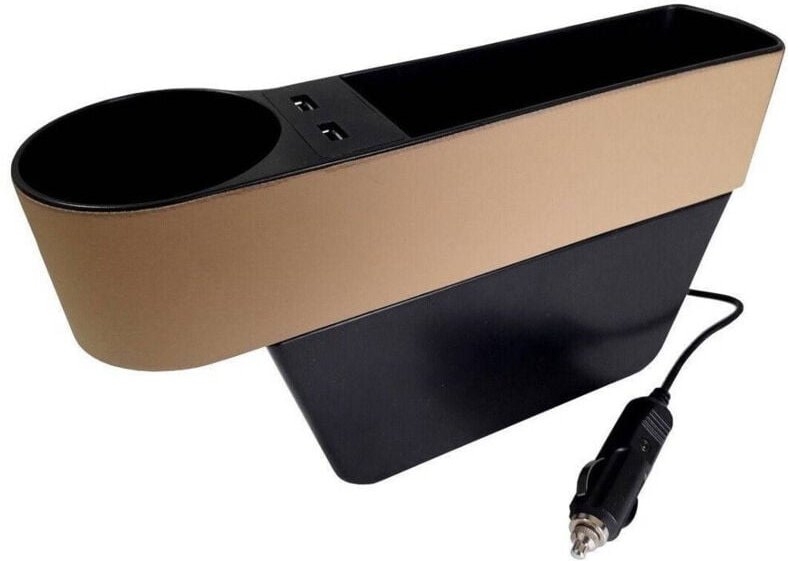 Trade Shop Traesio - Trade Shop - universal rooms für sedile auto porta bicchiere organizer 2 porte usb -