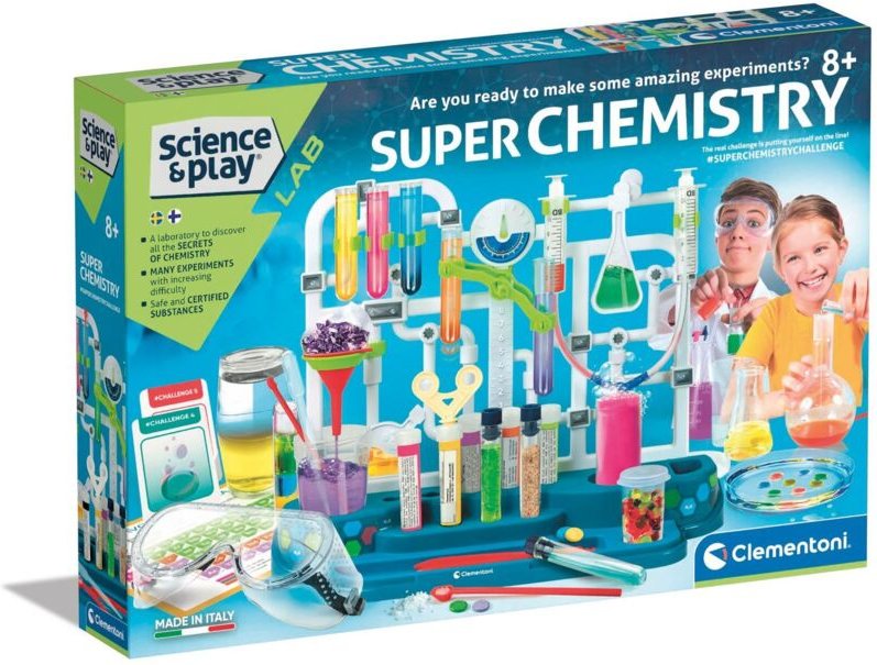 Thumbnail - Clementoni super chemie wissenschaftsset