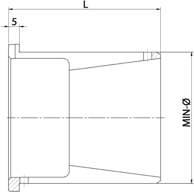 Röhm Spannhülse Min. Ø 30,2 Ausführung R - vulkanisiert Größe KFR / MFR 2 - 1015736
