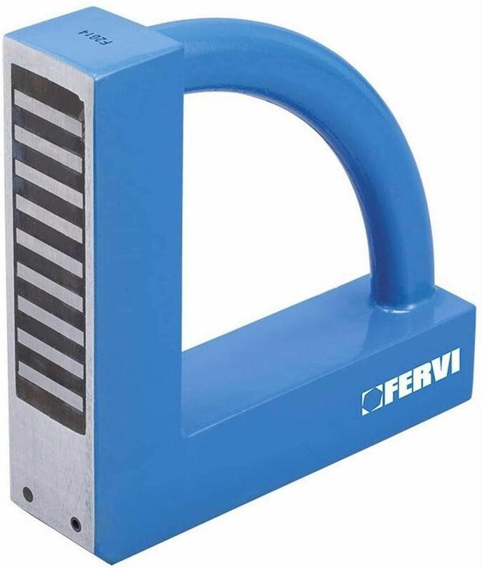Magnetwinkel 90° magnet winkel montagewinkel 200x200mm 1000 n Fervi S056/200