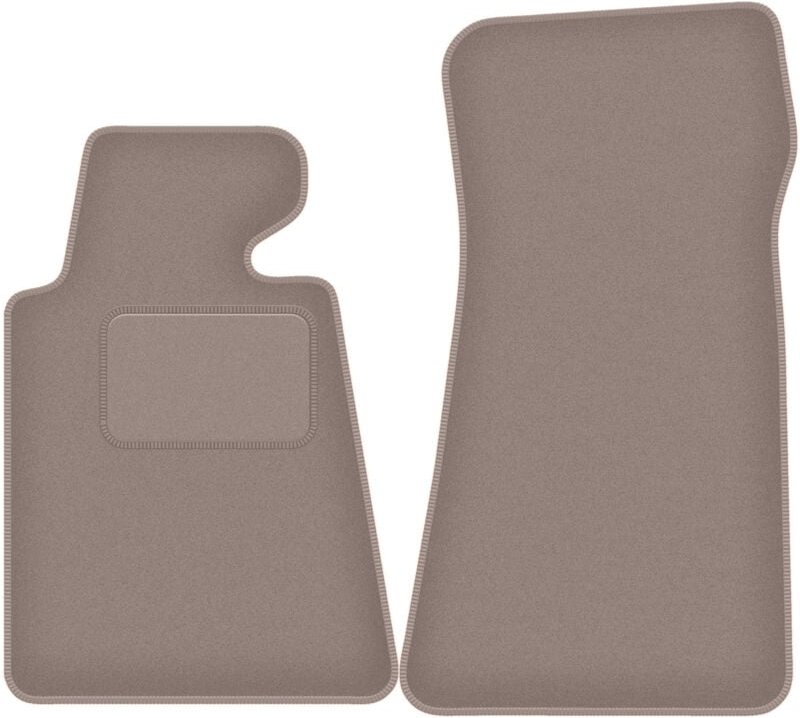 Beige Vordermatten für: BMW 7 E32 LANG (1986-1994)