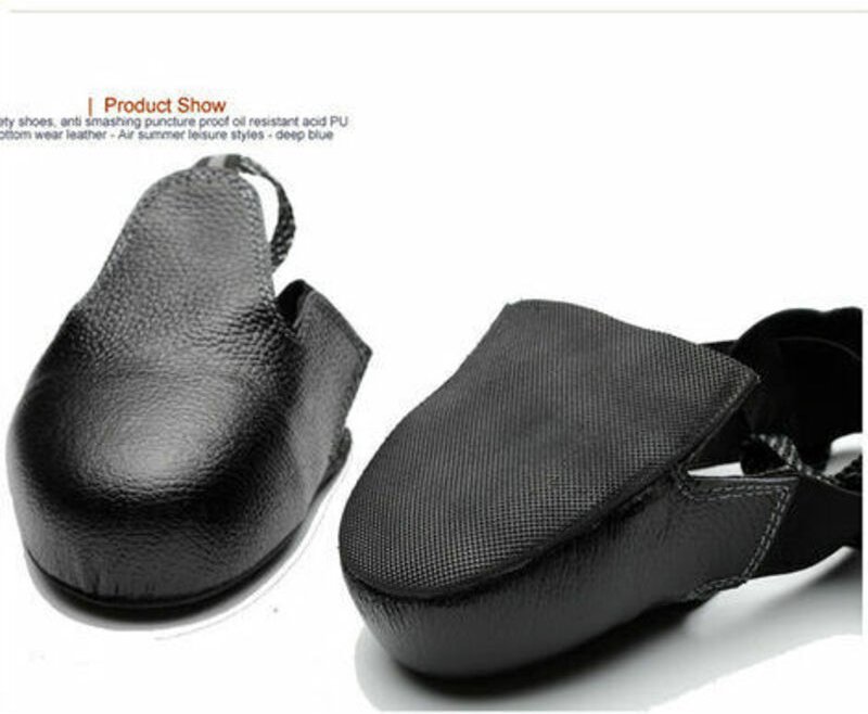 Unisex-Sicherheitsschuhüberzüge mit Stahlkappe, reibungs- und rutschfest, universelle Schutzüberzüge (Schwarz, 36–46)