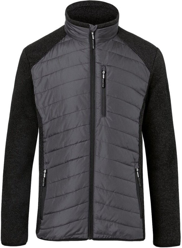 Kübler Hybridjacke weather anthrazit/dunkelgrau Gr. l