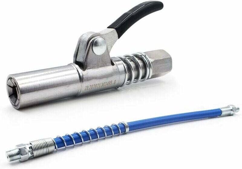 Druckluftpistole, Fettpressenanschluss, G-Kupplung, Original-Fettpumpenspitze, leicht zu drücken, Hochdruck-Fettpressena...