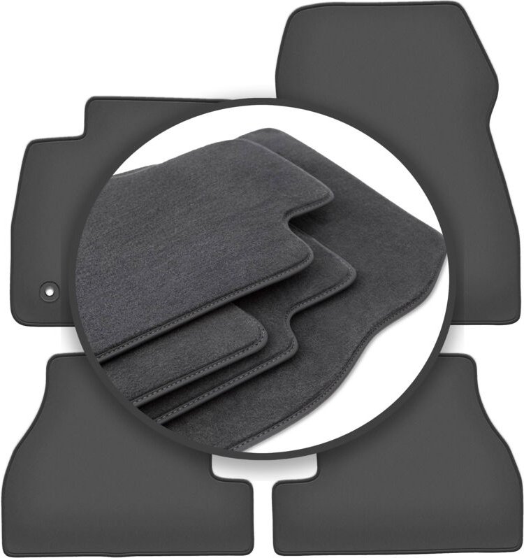 Premium-Fußmatten für: Ford Focus MK3 USA Limousine, Kombi (2010-2019)