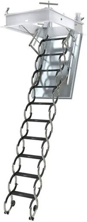 Bodenleiter 3,00m mit Brandschutz 60 min - Deckenöffnung 60x90cm - LSF6090-300