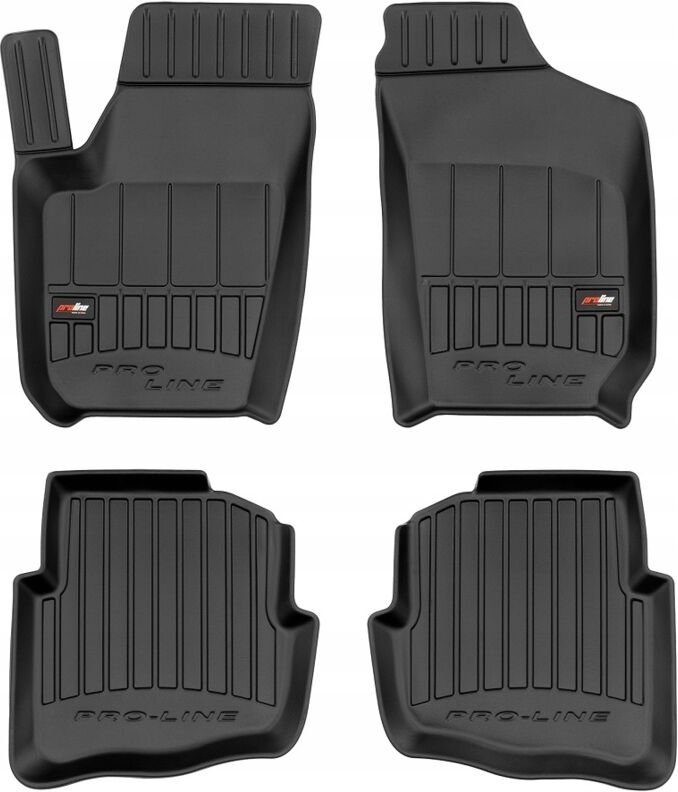 GUMMIMATTEN FUSSMATTEN VW Polo 4 2001-2009 3D MULDE