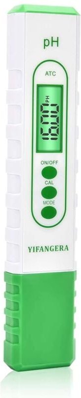 Aiperq - pH-Meter, 0,01-pH-Tester, hochpräzises elektronisches pH-Meter, mit automatischer Temperaturkompensationsfunkti...