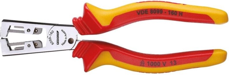 Thumbnail - Vde 8099-160 h 1552082 Abisolierzange 0.5 bis 5 mm² - Gedore