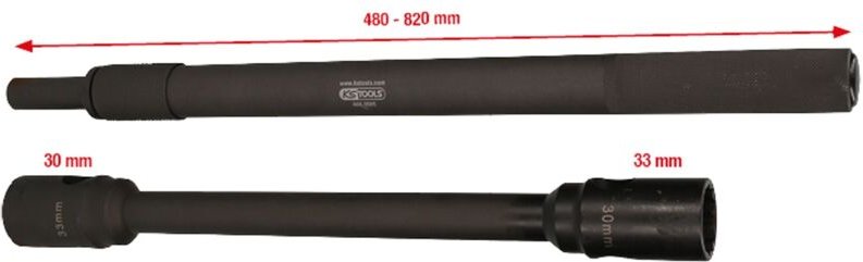 Ks Tools Fahrerhaus-Schlüssel-Satz für Mercedes, 2-tlg