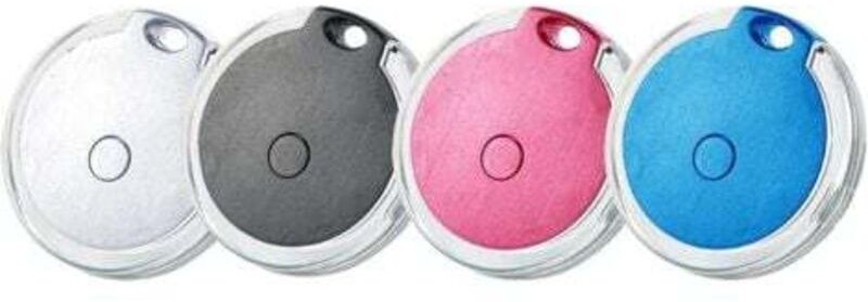 Ersandy - 4er-Pack Mini-GPS-Tracker, wasserdichter tragbarer Bluetooth-Tracker für Gepäck/Kinder/Haustiere/Katze/Hund