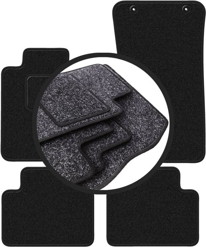ANTHRA Autofußmatten für: Alfa Romeo Giulia 2x4 (2WD) Limousine (2016-)