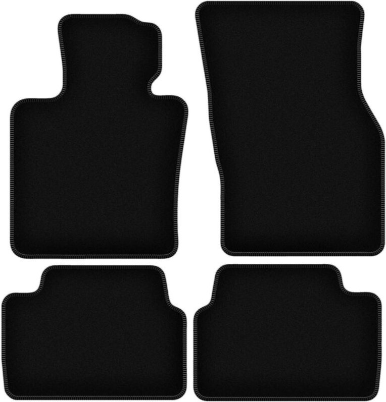 BASIC schwarze Veloursmatten für: Mini Cooper F55 5 Türen (2014-)