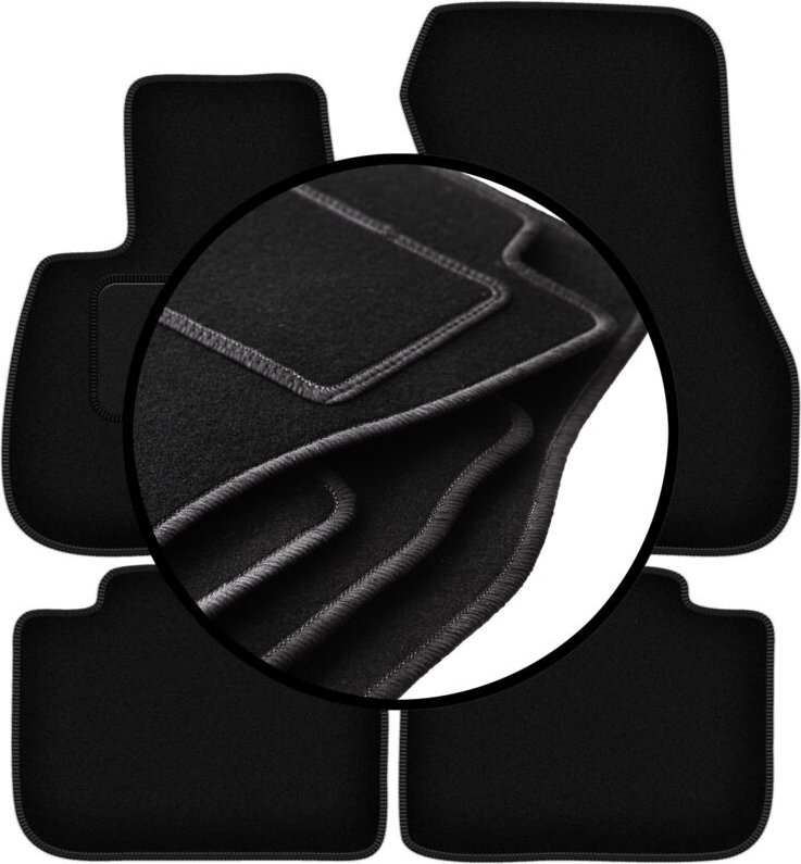 Komplettset Veloursmatten für: BMW X1 F48 FL SUV (2015-)