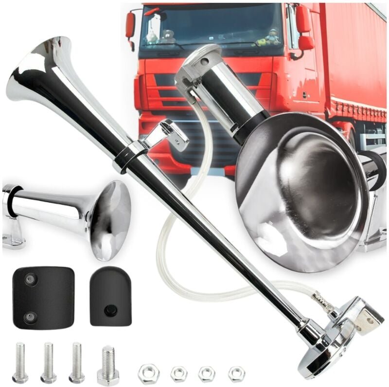 Lautes pneumatisches Horn mit Kompressor Fanfare Signal Trompete LKW 150db