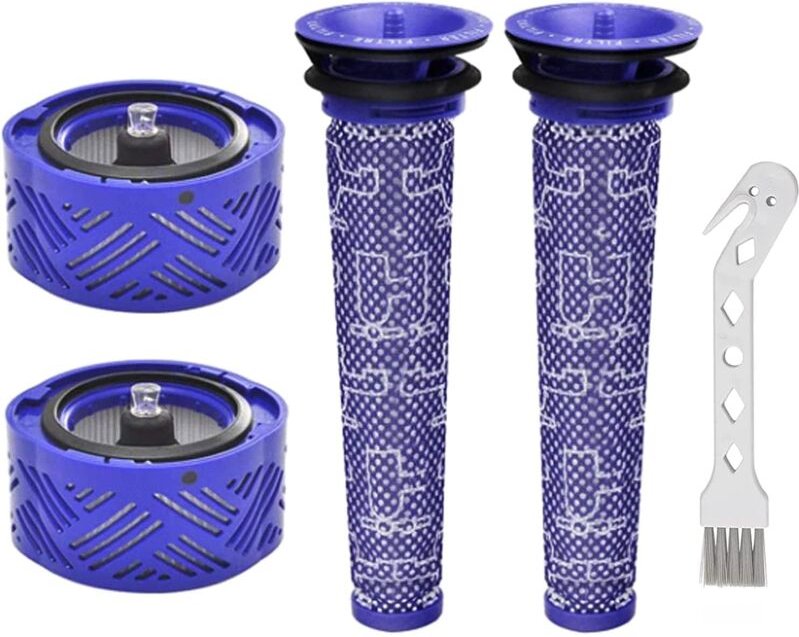 Ersandy - Staubsauger-Zubehör, Dy-son Ersatzfilter für V6 Staubsauger-Zubehör, kompatibel mit Dy-son V6 Absolute V6 Anim...