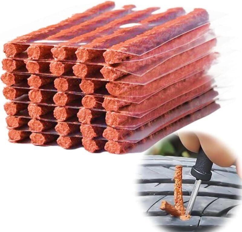 Thumbnail - 35-teiliges Auto-Pannendocht-Set, Reifenreparaturset, Reifenpannendocht, Anti-Pannendocht, Reifenreparaturset für Auto, ...