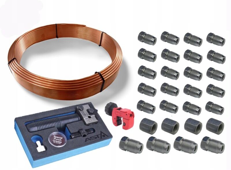 Elementesatz zum Crimpen starrer Bremsleitungen ZEPS-01