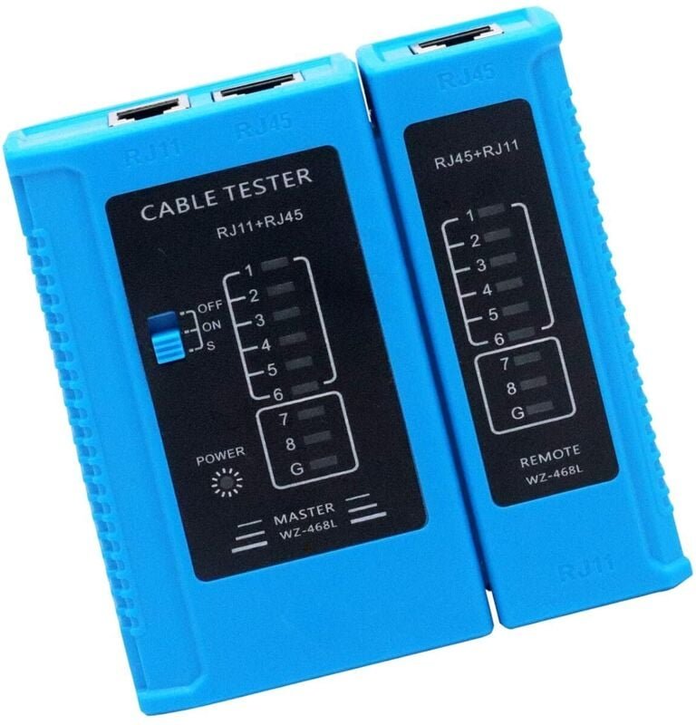 Netzwerkkabeltester, RJ11- und RJ45-LAN-Tester, LAN-Kabeltest, Netzwerkkabeltester