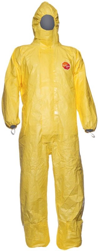 Schutzoverall Typ 3/4/5/6 Tychem 2000 c, gelb, Unisex-Größe: m - Dupont