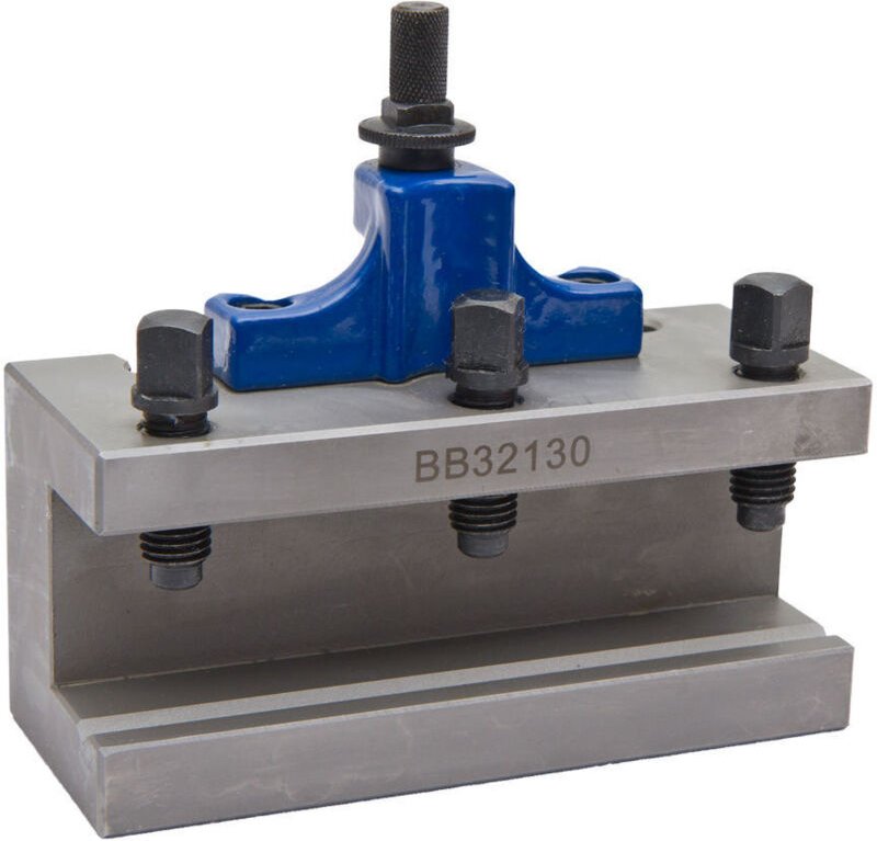 Drehwerkzeughalter Metall mit prismatischem Sitz 130x32 mm Holzmann wzhaprisma