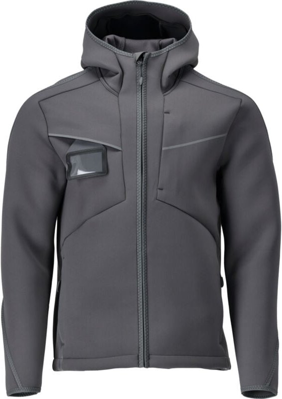 Mascot MASCOT® CUSTOMIZED Soft Shell Jacke mit Kapuze 22086-662-89 Gr. XS grau