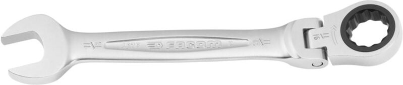 Knarren-Ring-Maulschlüssel Gelenk 3/8 - Facom