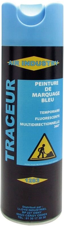 Temporäre Markierungsfarbe Fluoreszierendes Blau 500 ml Outifrance