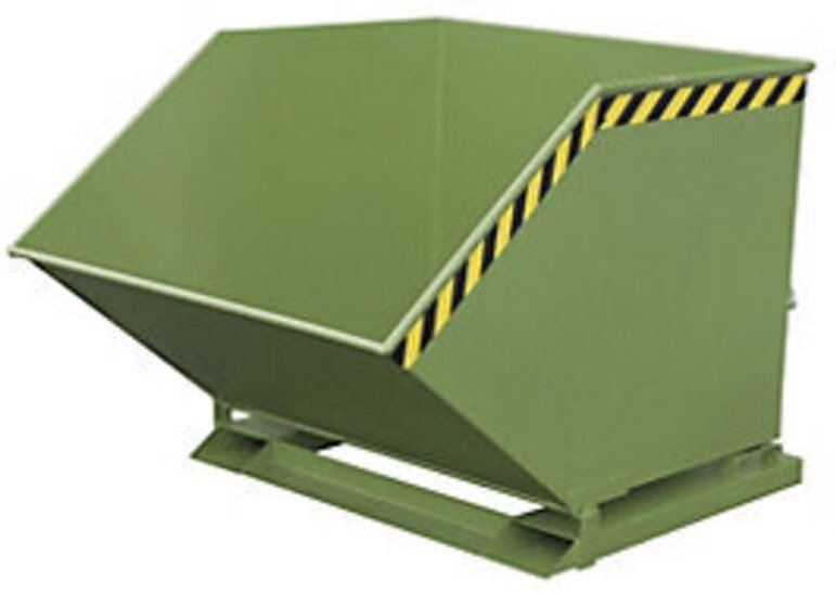 Bauer Kippmulde KK 1000, lackiert, Resedagrün